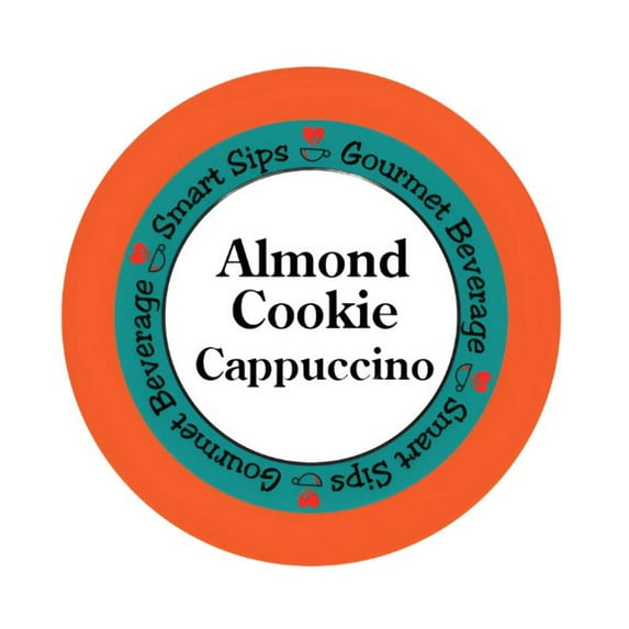 Almond Cookie Cappuccino Pods | Gourmet Single Serve for Keurig Machines - Smart Sips Coffee