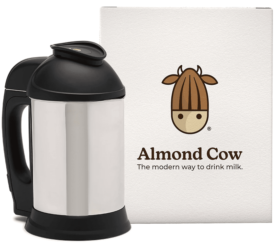 Almond Cow Nut Milk Maker Machine for Home, Dairy-Free Plant-Based  Automatic Drink Making, Stainless Steel, 120V 
