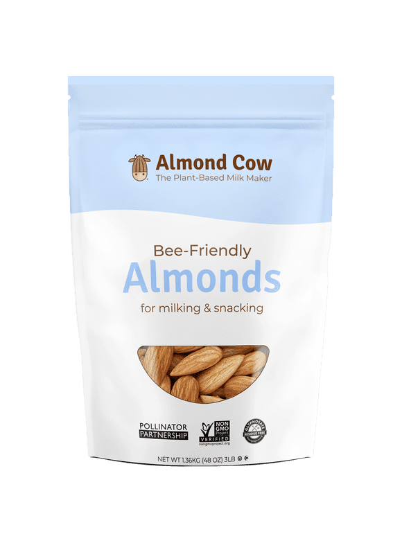 Gourmet Whole Almonds - Roasted, Unsalted By It's Delish (Kosher, USA)