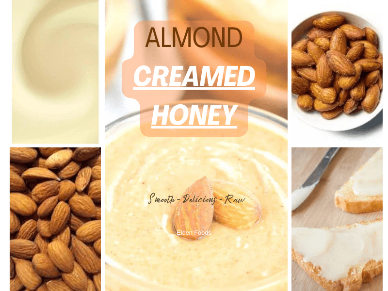 Almond Creamed Honey - 5 lbs