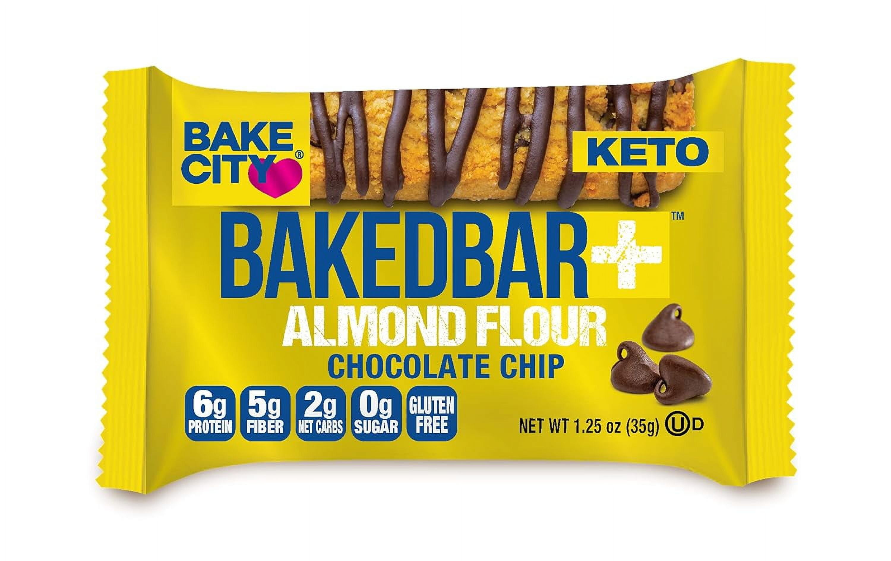 Almond Flour 1.25oz Chocolate Chip (12 pack), Gluten , Ketofriendly
