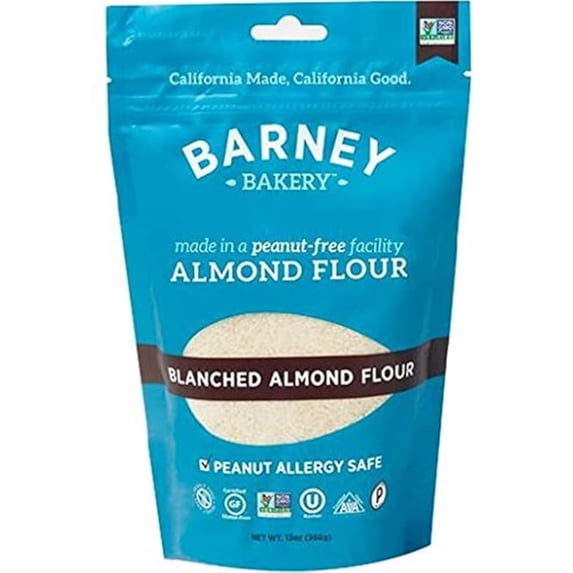 Almond Flour 13 Ounce Non-Gmo Gluten Free Keto Barney Butter Paleo Vegan