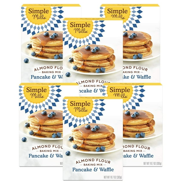 Almond Flour Pancake & Waffle Mix, Original Gluten Free, Plant Based