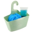 thumbnail image 1 of Almond Green Hanging Shower Caddy Organizer Plastic Basket, 1 of 5