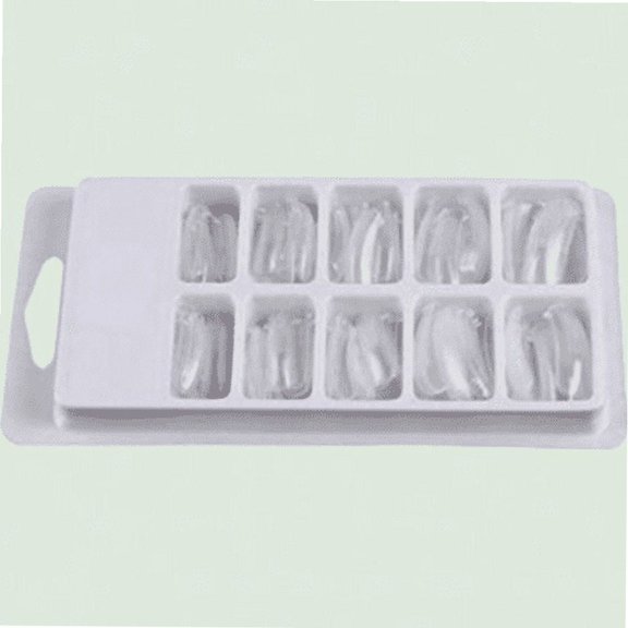 Almond Quick Building Nail Mold - Set of 100 Dual Nail Forms