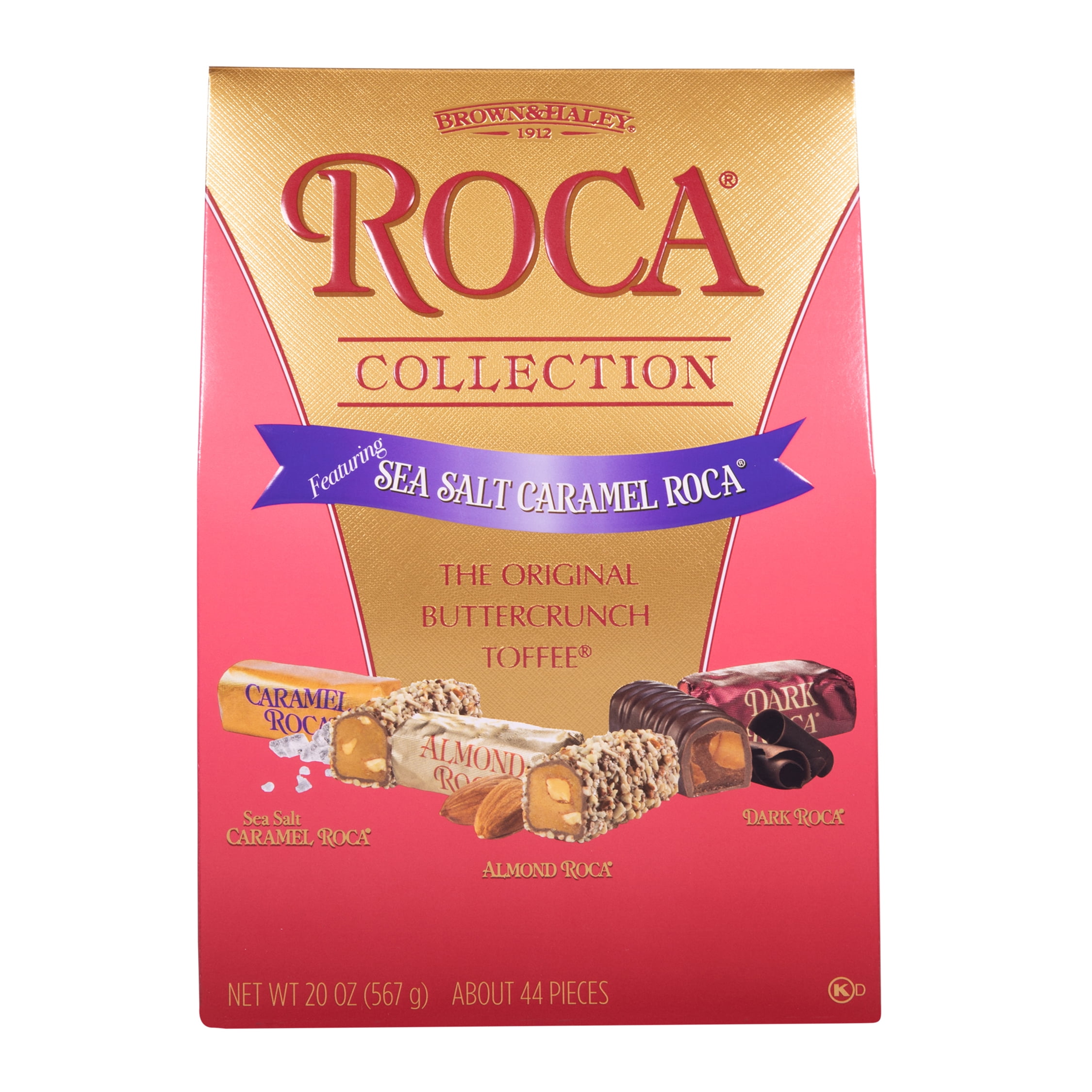 Almond Roca Collection, Sea Salt Caramel, Almond and Dark Roca, 20 oz ...