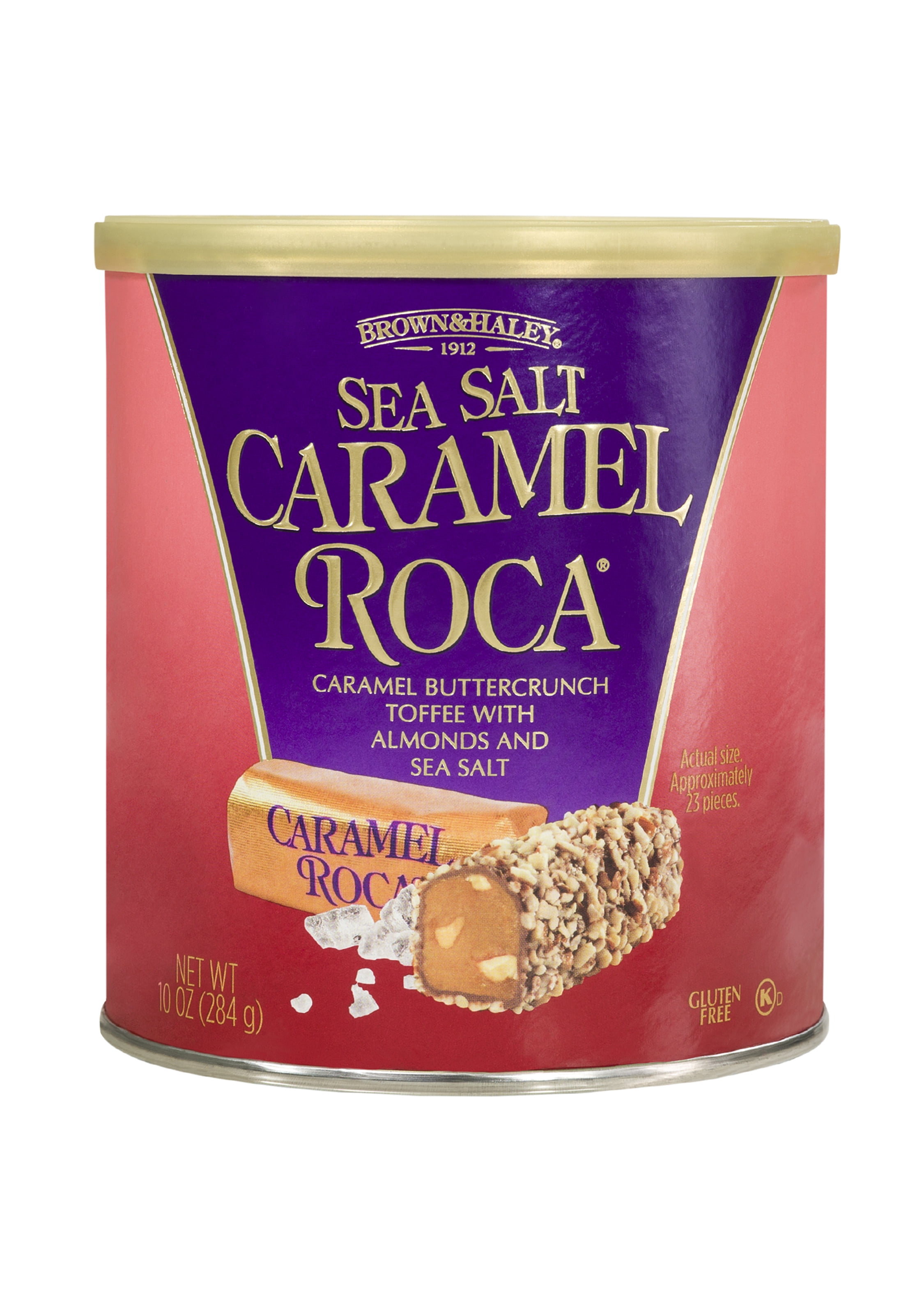 Almond Roca Sea Salt Caramel, 10 oz Holiday Canister - Walmart.com