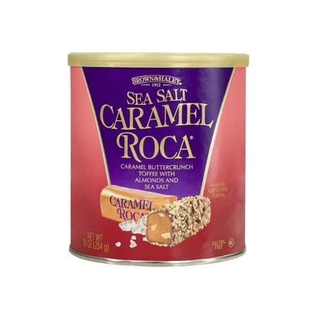 Almond Roca Sea Salt Caramel Toffee, 10 oz Holiday Canister