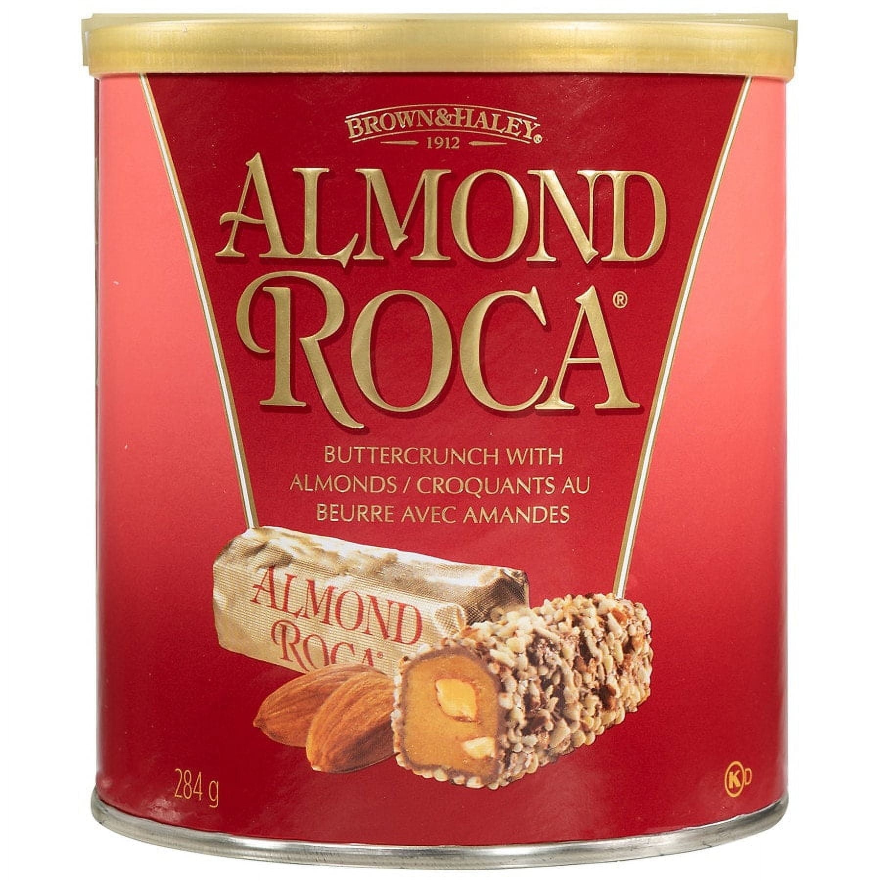 Almond Roca Butterscotch Candy, Original Buttercrunch Toffee with ...