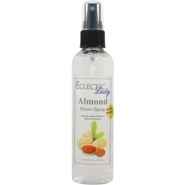 Almond Room Spray by Eclectic Lady, 4 Ounces, Fragrant Aromatic Room Mist For Home, Room, Office
