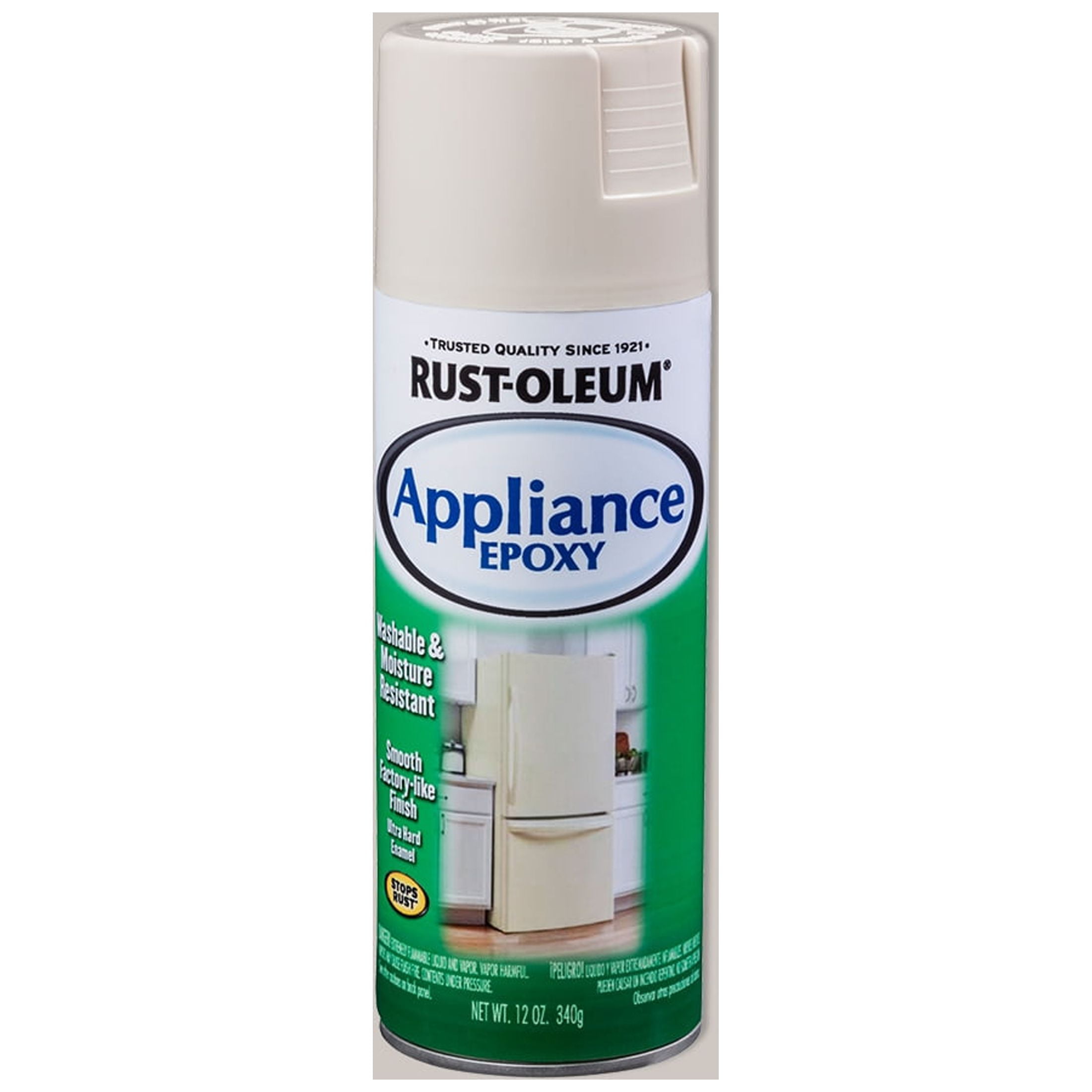 Rust-Oleum Epoxy Appliance Spray Paint Almond, 12 oz.