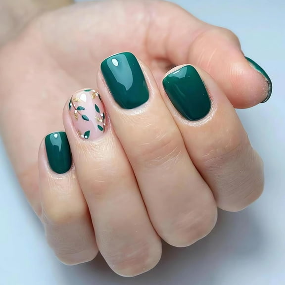 Almond Spring Press on Nails Colorful Flower Fake Nails Glossy Finish Acrylic Nails Press ons with Flowers Designs Cute Floral Finger Manicure Nail Kit Spring Summer Glue on Nails for Women 24Pcs