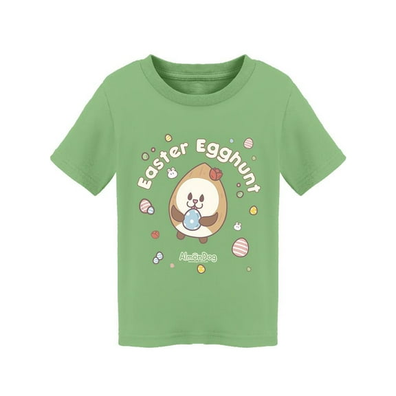 Almondog Easter Egghunt T-Shirt Toddler -Electural Designs,  5 Toddler