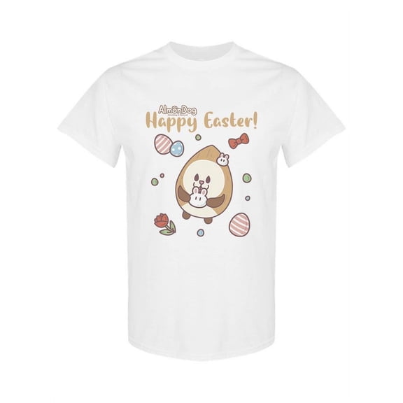 Almondog. Happy Easter! T-Shirt Women -Electural Designs, Female x-Large