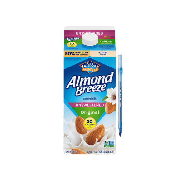 Almonds Almondmilk Unsweetened Original Half Gallon (1.89 L)