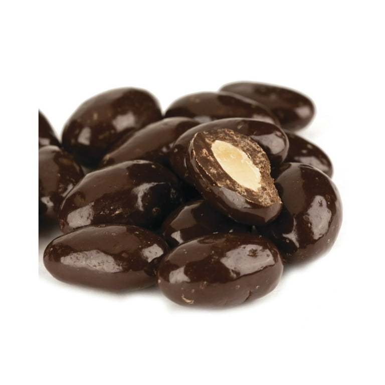 Dark Chocolate Almonds - 2 lbs.