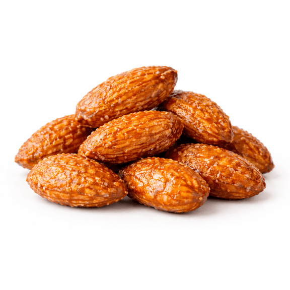 Almonds Honey Glazed - 1 lb