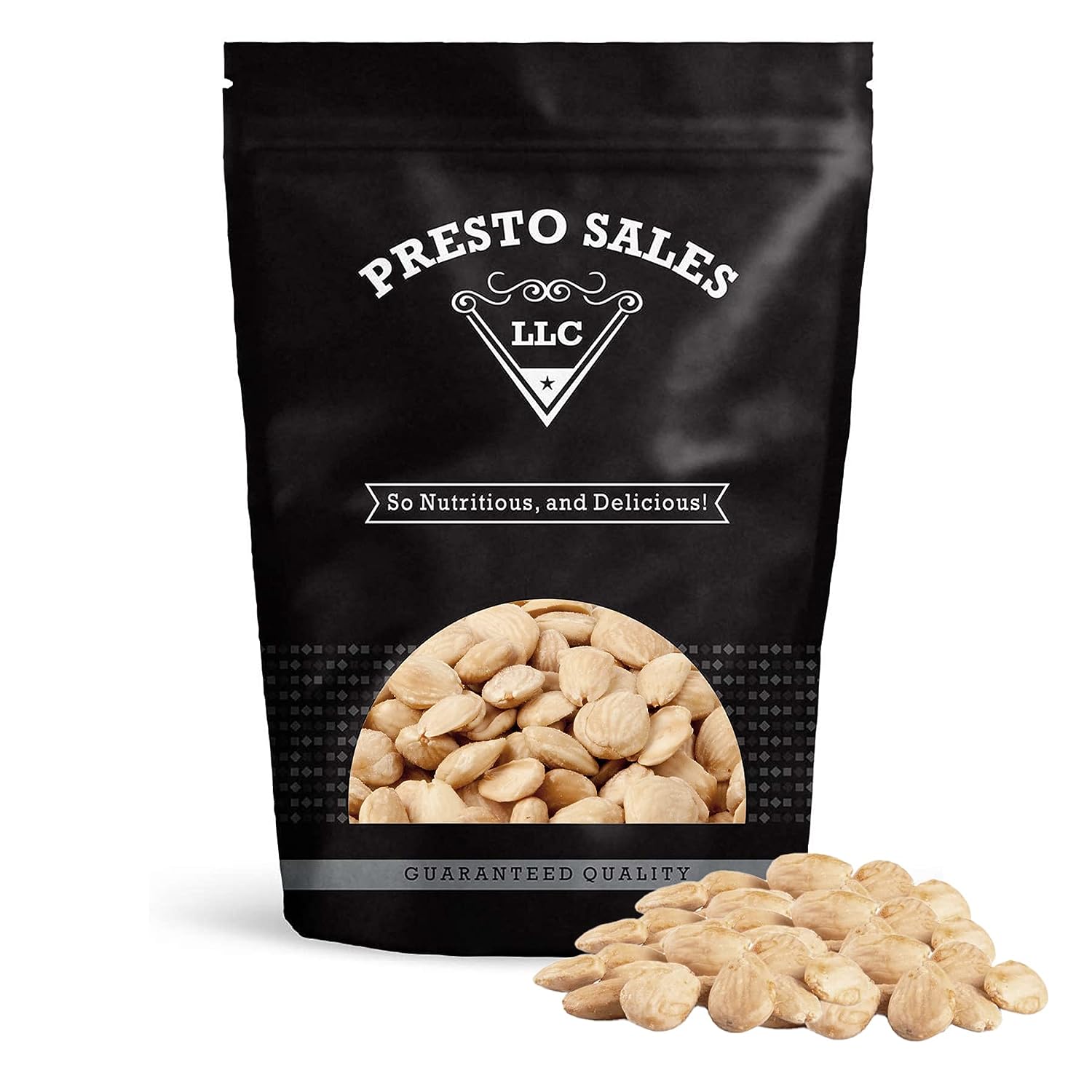 Almonds, Marcona Spanish Roasted Unsalted Whole, tender and sweet, Also