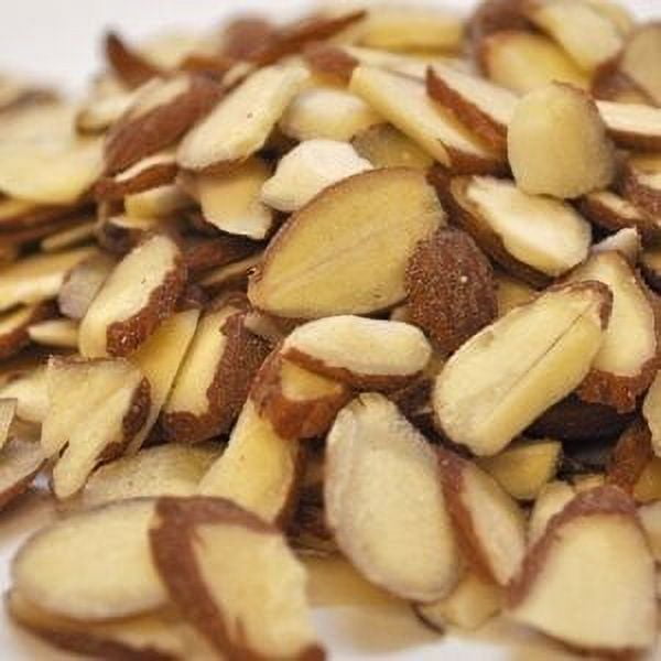 Almonds Sliced & Natural Nuts, 1 Pound
