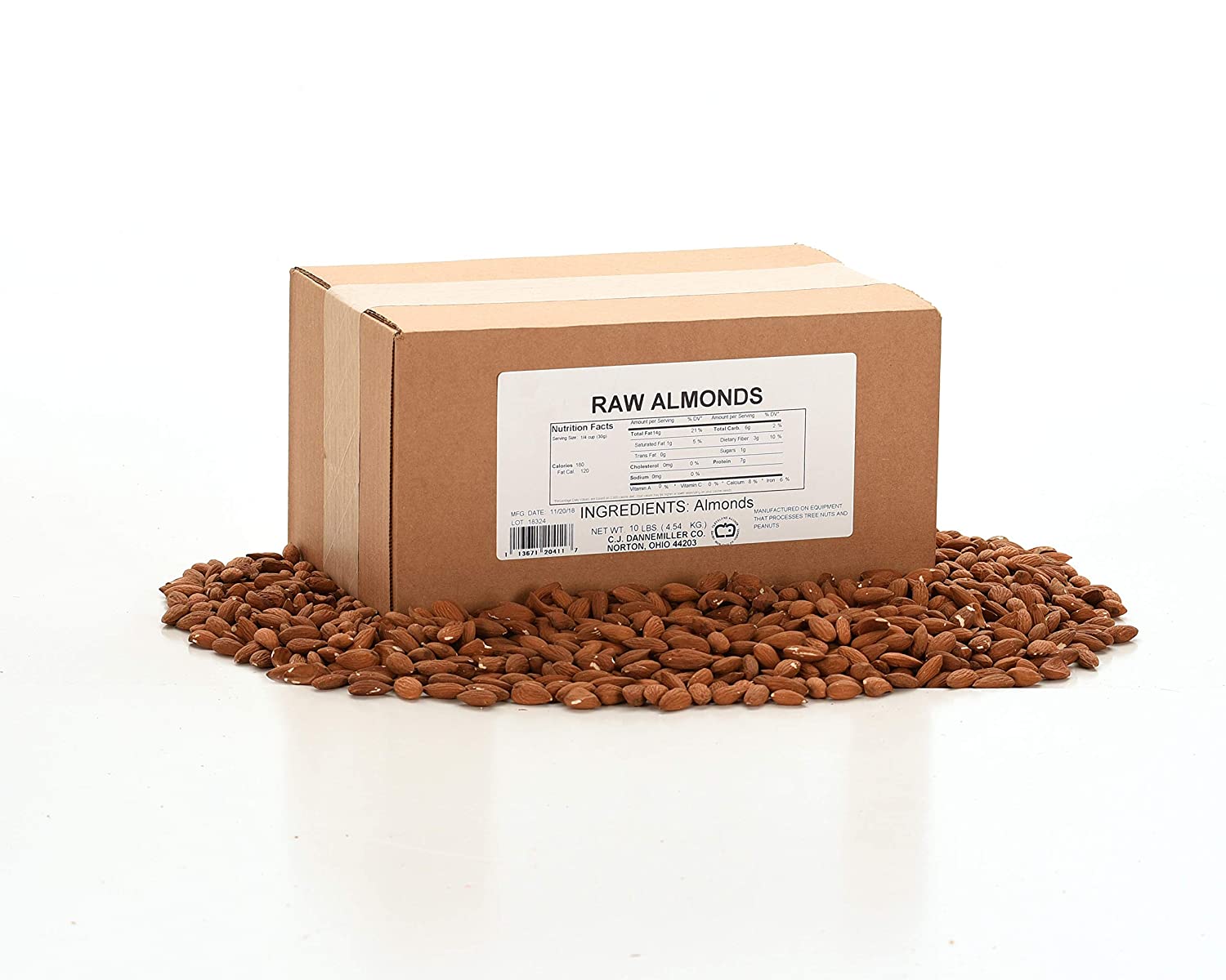Almonds Whole Almonds, 10 Lbs. bulk