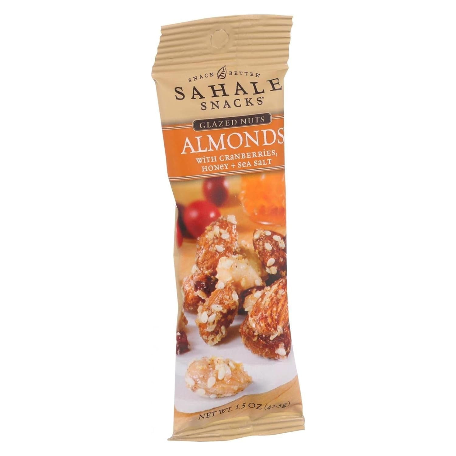 Almonds with Cranberries Plus Sea Salt Glazed Nuts, 1.5 Ounce -- 9 per case.