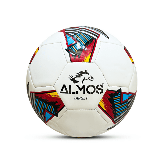 Almos Target Soccer Ball, for Indoor and Outdoor Soccer - Size 5, Blue