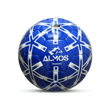 Almos Training PVC Soccer Ball - Size 5 for Indoor and Outdoor Soccer - Blue