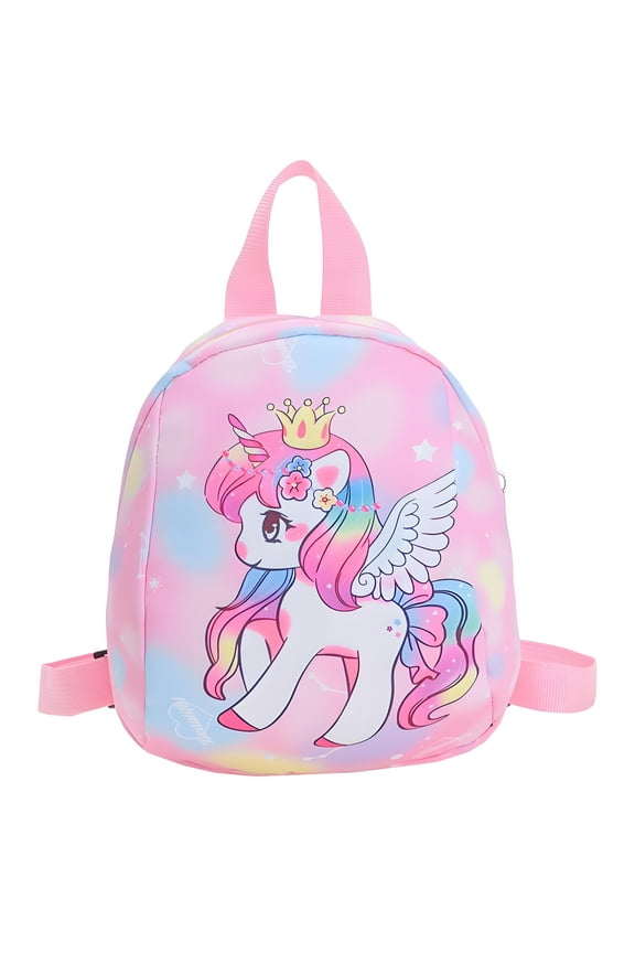 Toddler Backpacks for Girls 2-4,Backpack for School,Cute Kids Teens Bookbag for Girls Kindergarten Elementary Preschool School Backpack(Pink)