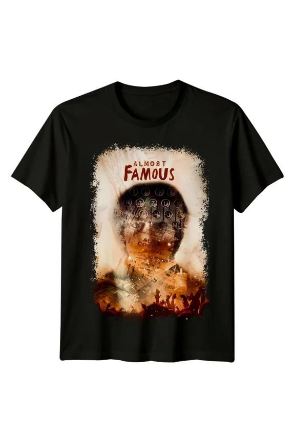 Almost Famous (2000) Movie Poster Inspired T-Shirt Retro 80s Tee