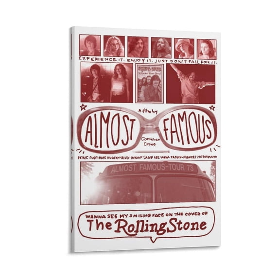 Almost Famous Classic Movie Poster (17) Canvas Wall Art Poster Decorative Bedroom Modern Home Print Picture Artworks Posters