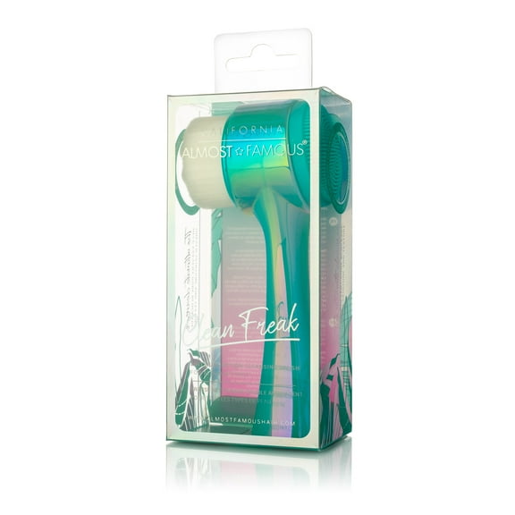Almost Famous - Clean Freak 2in1 Exfoliator Brush - Turquoise