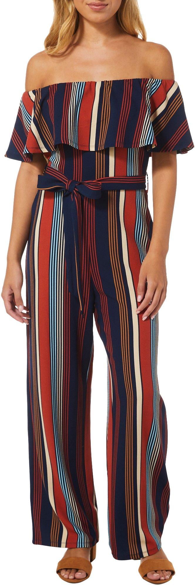 Almost Famous Junior?s Cami Paperbag Jumpsuit