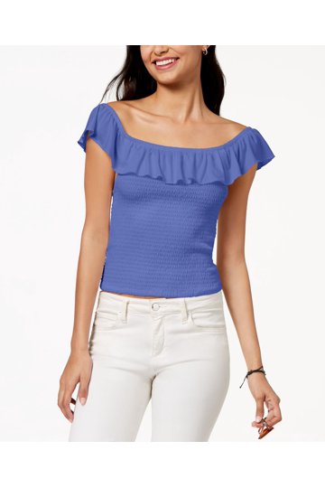 Haut Almost Famous - Taille Small Junior - Manches Cap Sleeve - Occasion Très Bon état