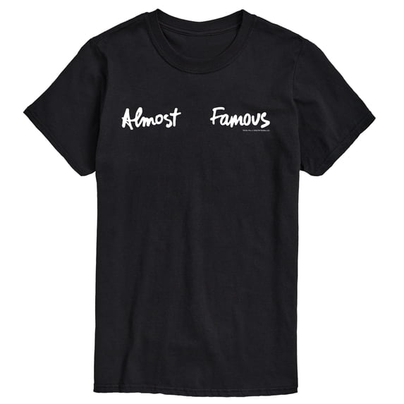 Almost Famous - Logo - Men's Short Sleeve Graphic T-Shirt