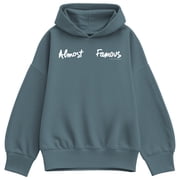 Almost Famous - Logo - Womens Oversized Fleece Hoodie Sweatshirt