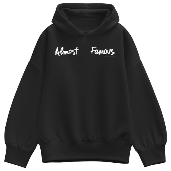 Almost Famous - Logo - Women's Oversized Fleece Hoodie Sweatshirt