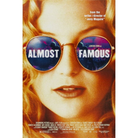 Almost Famous Movie Poster 24x36 Sunglasses Art Poster 24x36 Multi-Color Square Adults Best Posters