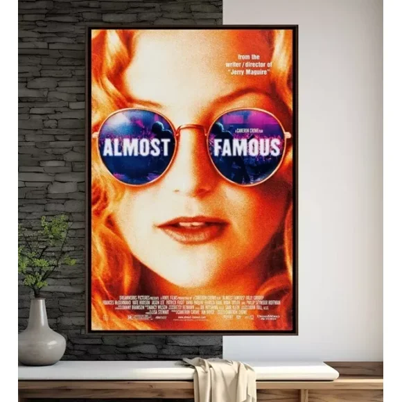 Almost Famous Movie Poster, High Quality Print, Movie Art, Wall Decor, Film NO FRAMED POSTER, Home Decor, Vintage Art Print, Haging Poster, Cute Birthday Gift, Wall Art