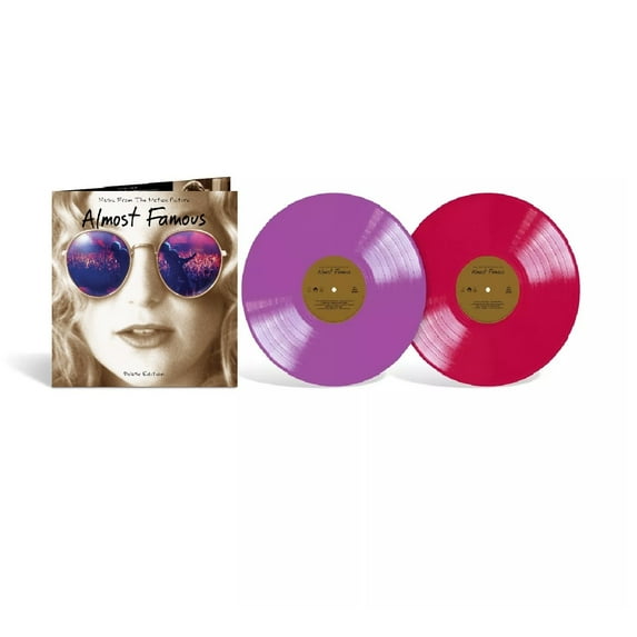 Almost Famous Original Movie Soundtrack Exclusive Purple & Magenta Color 2x LP Vinyl