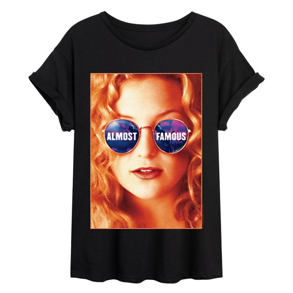 Almost Famous - Poster - Juniors Oversized Graphic T-Shirt