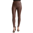 thumbnail image 1 of Almost Famous WOOD Women's Coated High-Rise Skinny Jeans, US 5, 1 of 1