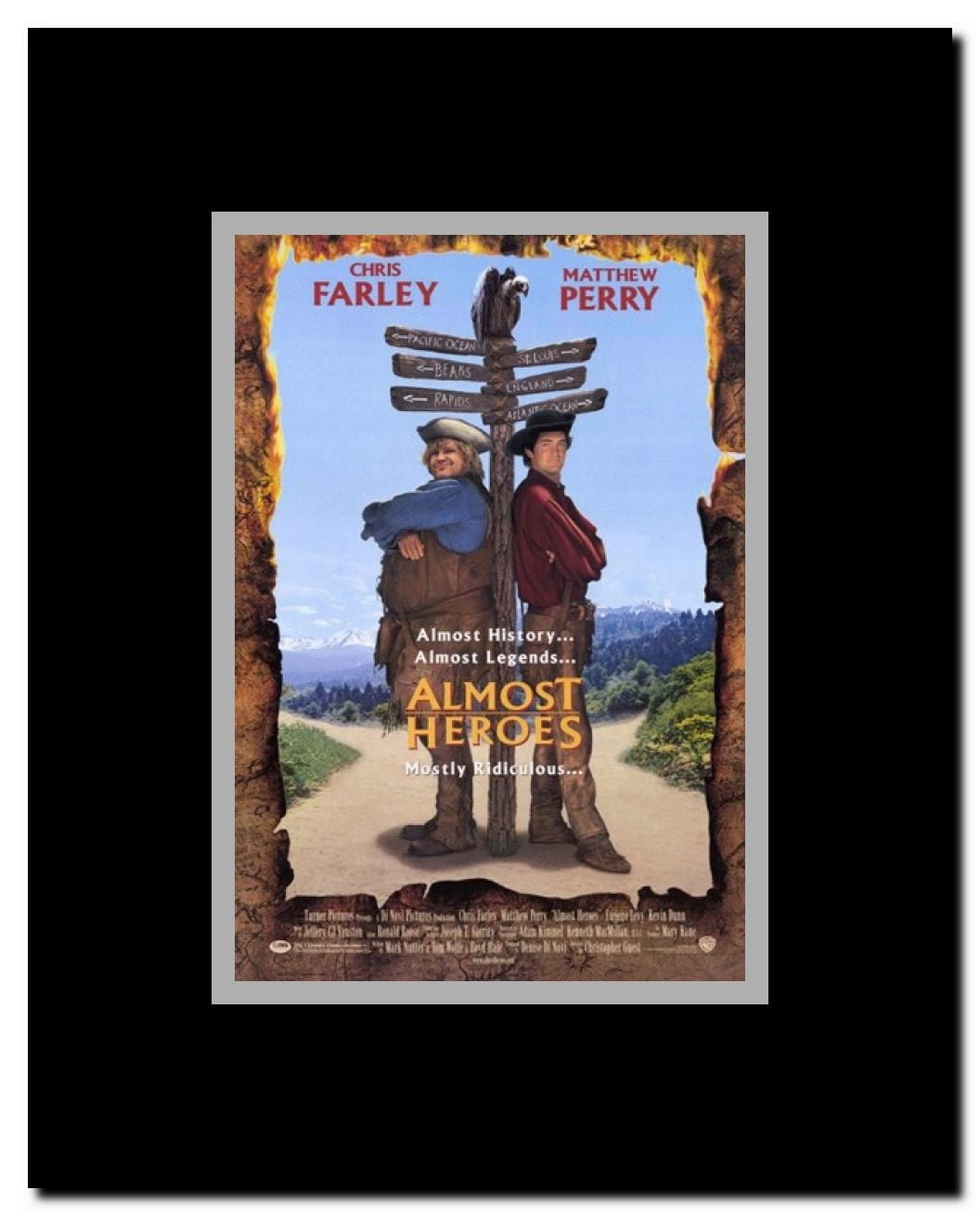 Almost Heroes Framed Movie Poster