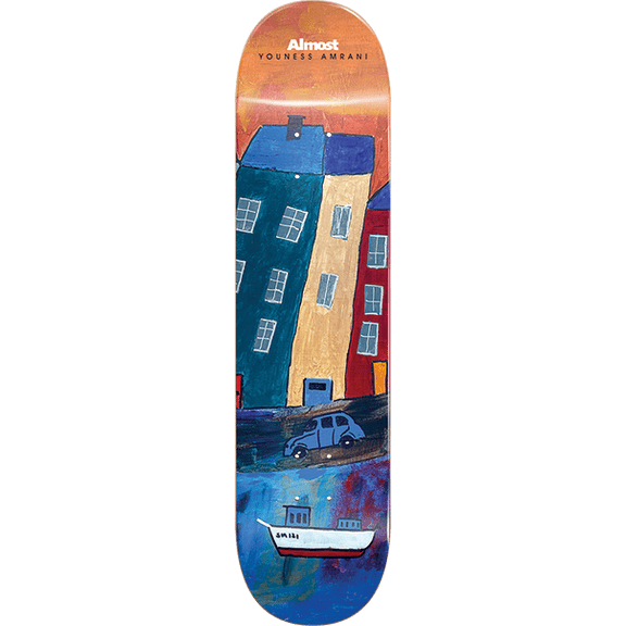 Almost Youness Places Left Skateboard Deck 8