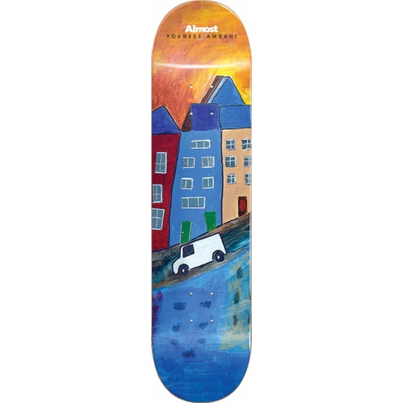 Almost Youness Places Right Skateboard Deck 8.25