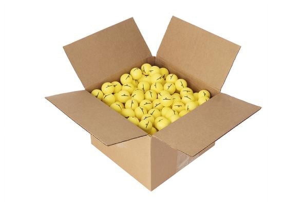 AlmostGolf Limited Flight Practice Golf Balls - 240 Pack, Yellow