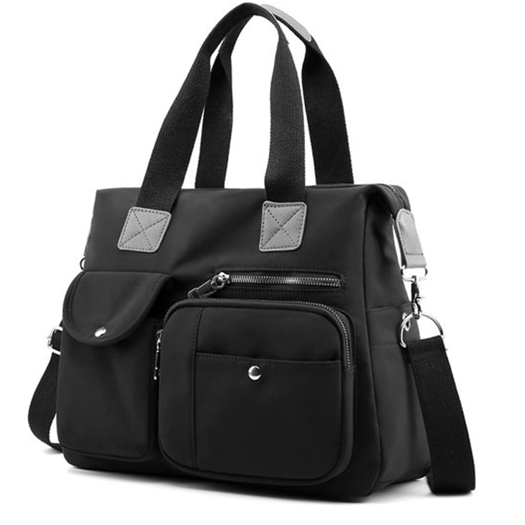 Almusen Handbags Womens Tote Bags Multiple Pockets Lady Shoulder ...