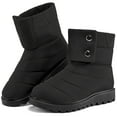 Ablanczoom Women's Comfy Cold Weather Boots, Soft NonSlip Fur Lining