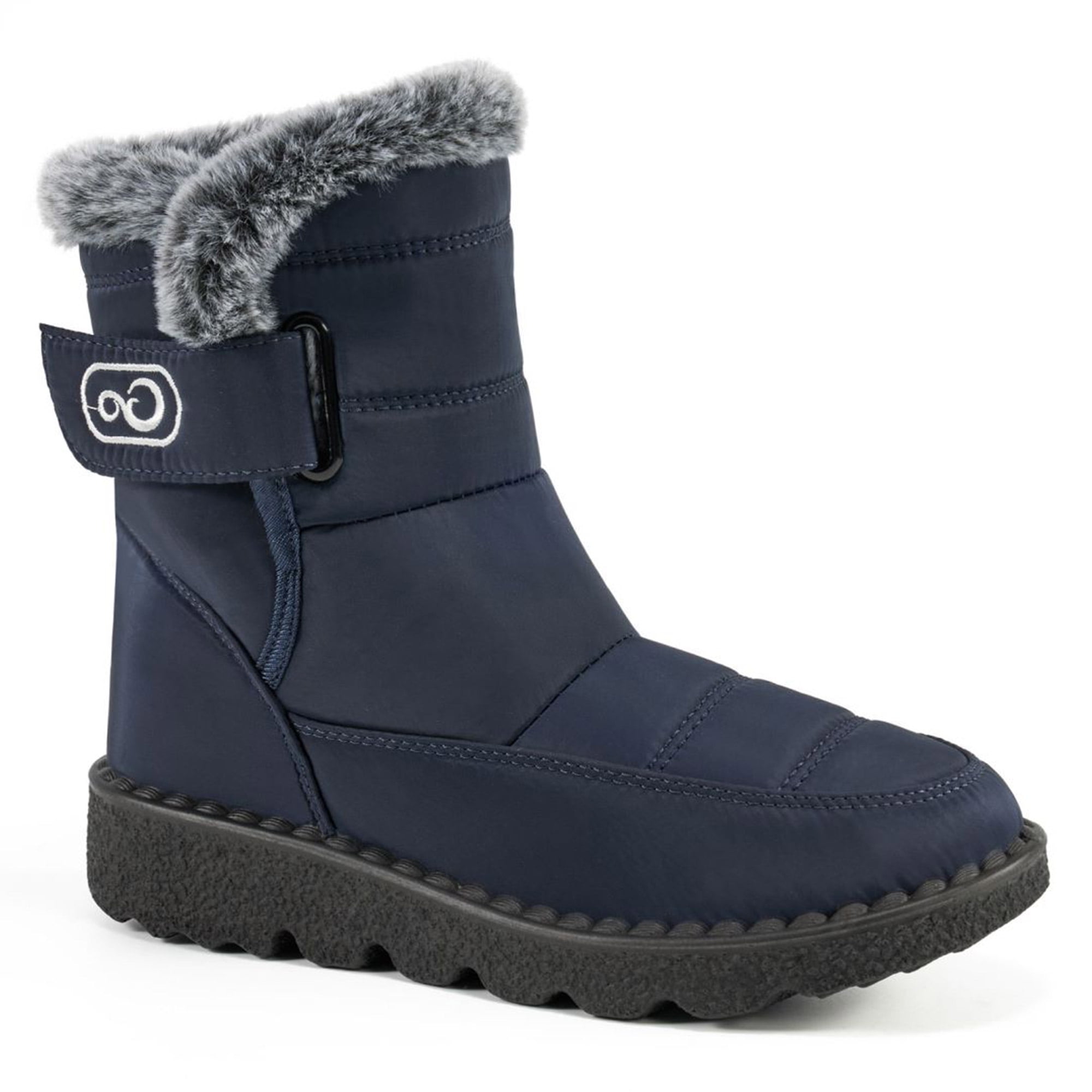 Winter Boots Women's Winter Snow Boots Waterproof Fur-Lined Slip