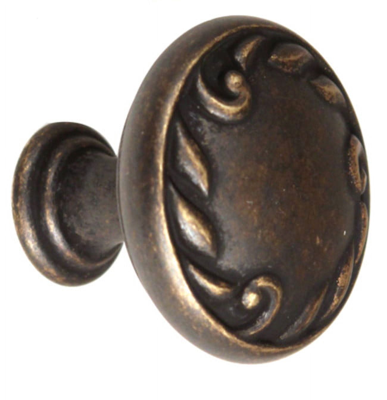 Alno A3650-14-BARC Ornate 1-1/4 Inch Cabinet Knob Barcelona