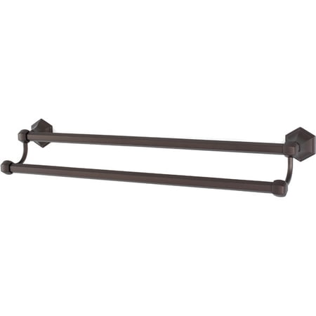 Alno A7725-24-SN Nicole 24" Wide Double Towel Bar - Nickel